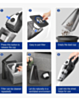 Cordless Strong Suction Car Vacuum Cleaner (2000 mAh) (Only Ground Shipping)