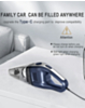 Cordless Strong Suction Car Vacuum Cleaner (2000 mAh) (Only Ground Shipping)