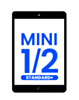 Standard+ Digitizer for iPad Mini 1 / Mini 2 (BLACK) (Home Button and IC Chip Pre-Installed)