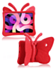 Butterfly Shockproof Kids Case - RED for iPad Mini 6 / 7 (A17 Pro) (Only Ground Shipping)