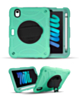 Hand Adjustable Heavy Duty Case with Shoulder Strap - TEAL for iPad Mini 6 / 7 (A17 Pro) (Only Ground Shipping)