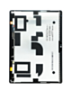 LCD Assembly without Frame for Microsoft Surface Pro 10 / Pro 11 13" (BLACK) (Premium)