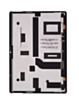 LCD Assembly without Frame for Microsoft Surface Pro 9 (BLACK) (LTE Version) (Premium)