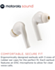Motorola Buds 065 True Wireless Bluetooth Earbuds - WHITE (Only Ground Shipping)
