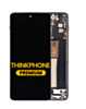 OLED Assembly with Frame for Motorola Thinkphone (2023) (CARBON BLACK) (Premium)