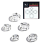 M.Y Camera Protective Cover for Androi Series Fully Compatible (5 Pcs / Set)