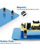 Magnetic Helping Hands Soldering Station 5X Magnifying Lamp Large Base (Only Ground Shipping)