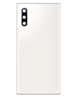 Back Glass with Camera Lens and Adhesive for Galaxy Note 10 (NO LOGO) (AURA WHITE)