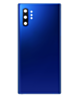 Back Glass with Camera Lens and Adhesive for Galaxy Note 10 Plus (NO LOGO) (AURA BLUE)