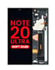 OLED Assembly with Frame for Galaxy Note 20 Ultra N985 / N986 (MYSTIC BLACK) (Aftermarket OLED)