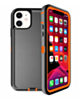 Heavy Duty Case for iPhone 12 / 12 Pro (BLACK & ORANGE) (Only Ground Shipping)