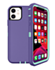 Heavy Duty Case for iPhone 12 / 12 Pro (PURPLE & TEAL) (Only Ground Shipping)
