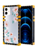 Square Case with Mirror Design - Style 9 for iPhone 12 / 12 Pro (Only Ground Shipping)