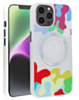 Happy Face Wireless Charging Case - WHITE for iPhone 12 / 12 Pro (Only Ground Shipping)