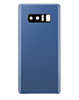 Back Glass with Camera Lens and Adhesive for Galaxy Note 8 (NO LOGO) (DEEP SEA BLUE)