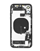 Back Housing Frame with Charging Port Flex & Small Parts for iPhone 11 (BLACK) (OEM Pull A Grade)