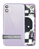 Back Housing Frame with Charging Port Flex & Small Parts for iPhone 11 (PURPLE) (OEM Pull A Grade)