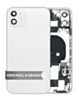 Back Housing Frame with Charging Port Flex & Small Parts for iPhone 11 (WHITE) (OEM Pull A Grade)