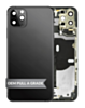 Back Housing Frame (OEM Pull A Grade) with Small Parts Pre-Installed for iPhone 11 Pro Max (SPACE GRAY)