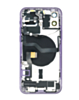 Back Housing Frame with Charging Port Flex & Small Parts for iPhone 12 (PURPLE) (OEM Pull A Grade)