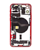 Back Housing Frame with Charging Port Flex & Small Parts for iPhone 12 (RED) (OEM Pull A Grade)