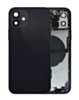 Back Housing Frame with Small Components Pre-Installed for iPhone 12 (BLACK) (OEM Pull A Grade)