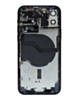 Back Housing Frame with Small Components Pre-Installed for iPhone 12 (BLACK) (OEM Pull A Grade)