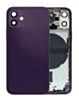 Back Housing Frame (PURPLE) (OEM Pull A Grade) with Small Components Pre-Installed for iPhone 12 Mini