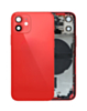 Back Housing Frame with Small Components Pre-Installed for iPhone 12 Mini (RED) (OEM Pull A Grade)