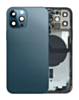 Back Housing Frame with Small Components Pre-Installed for iPhone 12 Pro (PACIFIC BLUE) (OEM Pull A Grade)