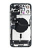 Back Housing Frame with Charging Port Flex & Small Parts for iPhone 12 Pro Max (PACIFIC BLUE) (OEM Pull B Grade)