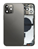 Back Housing Frame with Small Components Pre-Installed for iPhone 12 Pro Max (GRAPHITE) (OEM Pull A Grade)