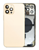 Back Housing Frame with Small Components Pre-Installed for iPhone 12 Pro Max (GOLD) (OEM Pull A Grade)