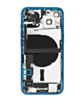 Back Housing Frame with Charging Port Flex & Small Parts for iPhone 13 (BLUE) (US Version) (OEM Pull A Grade)