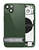 Back Housing Frame with Charging Port Flex & Small Parts for iPhone 13 (GREEN) (US Version) (OEM Pull A Grade)