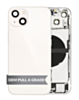 Back Housing Frame with Charging Port Flex & Small Parts for iPhone 13 (STARLIGHT) (US Version) (OEM Pull A Grade)