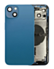 Back Housing Frame with Small Components Pre-Installed for iPhone 13 (BLUE) (US Version) (OEM Pull B Grade)