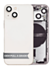 Housing Frame with Small Parts Pre-Installed for iPhone 13 Mini (WHITE) (International) (OEM Pull A Grade)