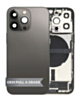 Back Housing Frame with Charging Port Flex & Small Parts for iPhone 13 Pro (GRAPHITE) (US Version) (OEM Pull A Grade)