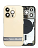 Housing Frame with Small Parts Pre-Installed for iPhone 14 Pro (GOLD) (International) (OEM Pull A Grade)