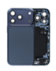 Back Housing Frame with Charging Port Flex & Small Parts for iPhone 17 Pro (DEEP BLUE) (US Version) (OEM Pull A Grade)