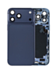 Back Housing Frame with Small Components Pre-Installed for iPhone 17 Pro Max (DEEP BLUE) (US Version) (OEM Pull A Grade)