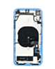 Back Housing Frame with Charging Port Flex & Small Parts for iPhone XR (BLUE) (OEM Pull A Grade)