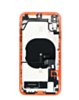 Back Housing Frame with Charging Port Flex & Small Parts for iPhone XR (CORAL) (OEM Pull A Grade)
