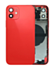 Back Housing Frame with Small Components Pre-Installed for iPhone 12 (RED) (OEM Pull B Grade)