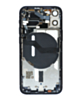 Back Housing Frame (BLACK) (OEM Pull B Grade) with Small Components Pre-Installed for iPhone 12 Mini