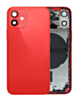 Back Housing Frame with Small Components Pre-Installed for iPhone 12 Mini (RED) (OEM Pull B Grade)