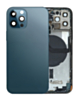 Back Housing Frame with Small Components Pre-Installed for iPhone 12 Pro (PACIFIC BLUE) (OEM Pull B Grade)