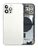 Back Housing Frame with Small Components Pre-Installed for iPhone 12 Pro (SILVER) (OEM Pull B Grade)