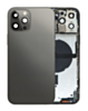 Back Housing Frame with Small Components Pre-Installed for iPhone 12 Pro Max (GRAPHITE) (OEM Pull B Grade)